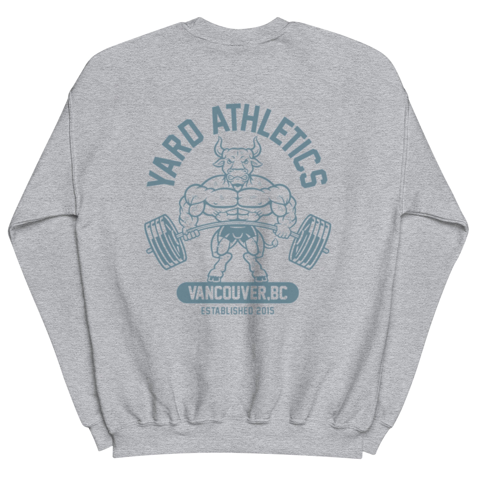 BLESS Ü BU stadium jumper YARD Unisex Blue Bull Unisex Sweatshirt – Yard Athletics Store