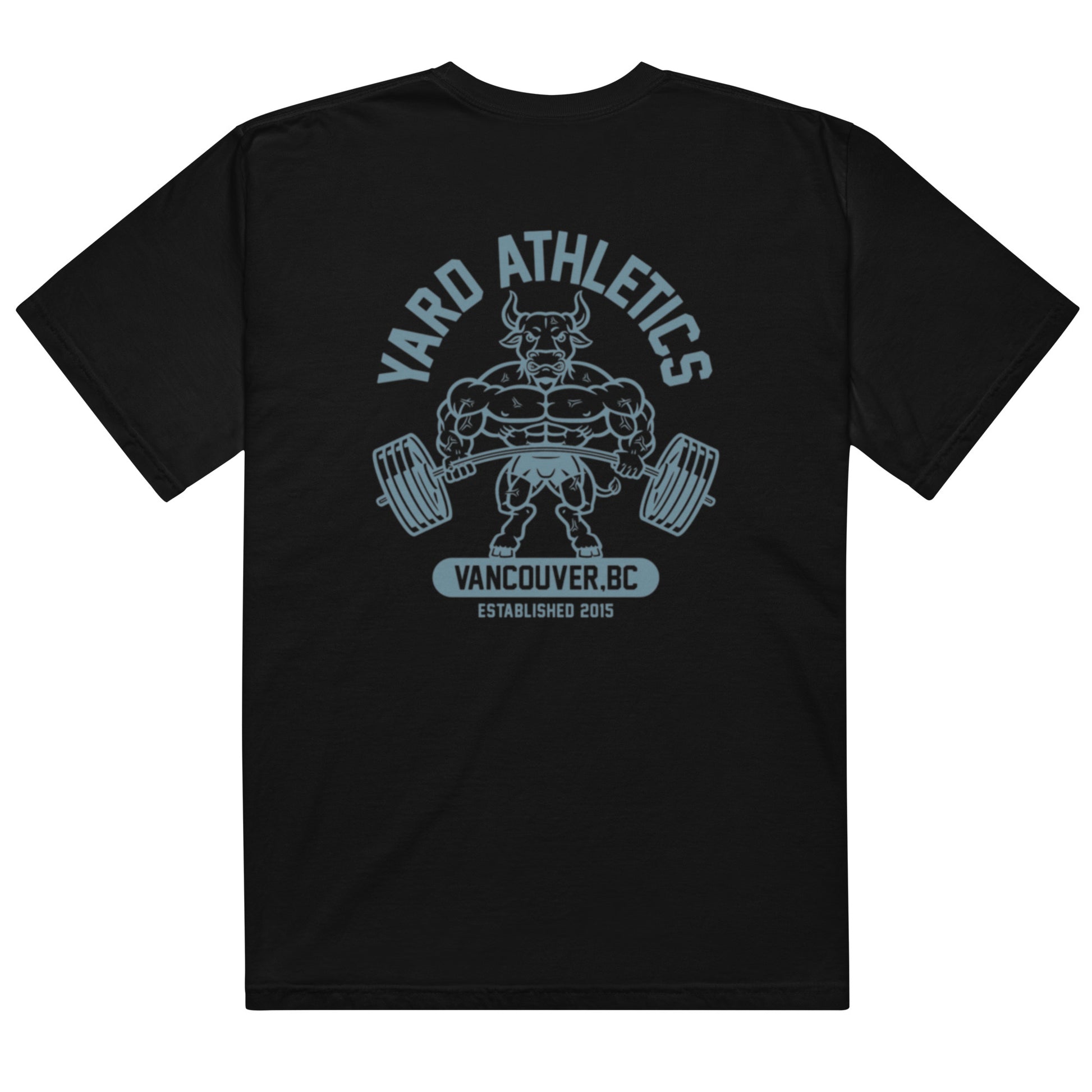YARD Unisex Blue Bull Heavyweight T-Shirt